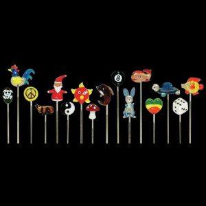 Hand-Blown Glass Pokers - 50 Pack