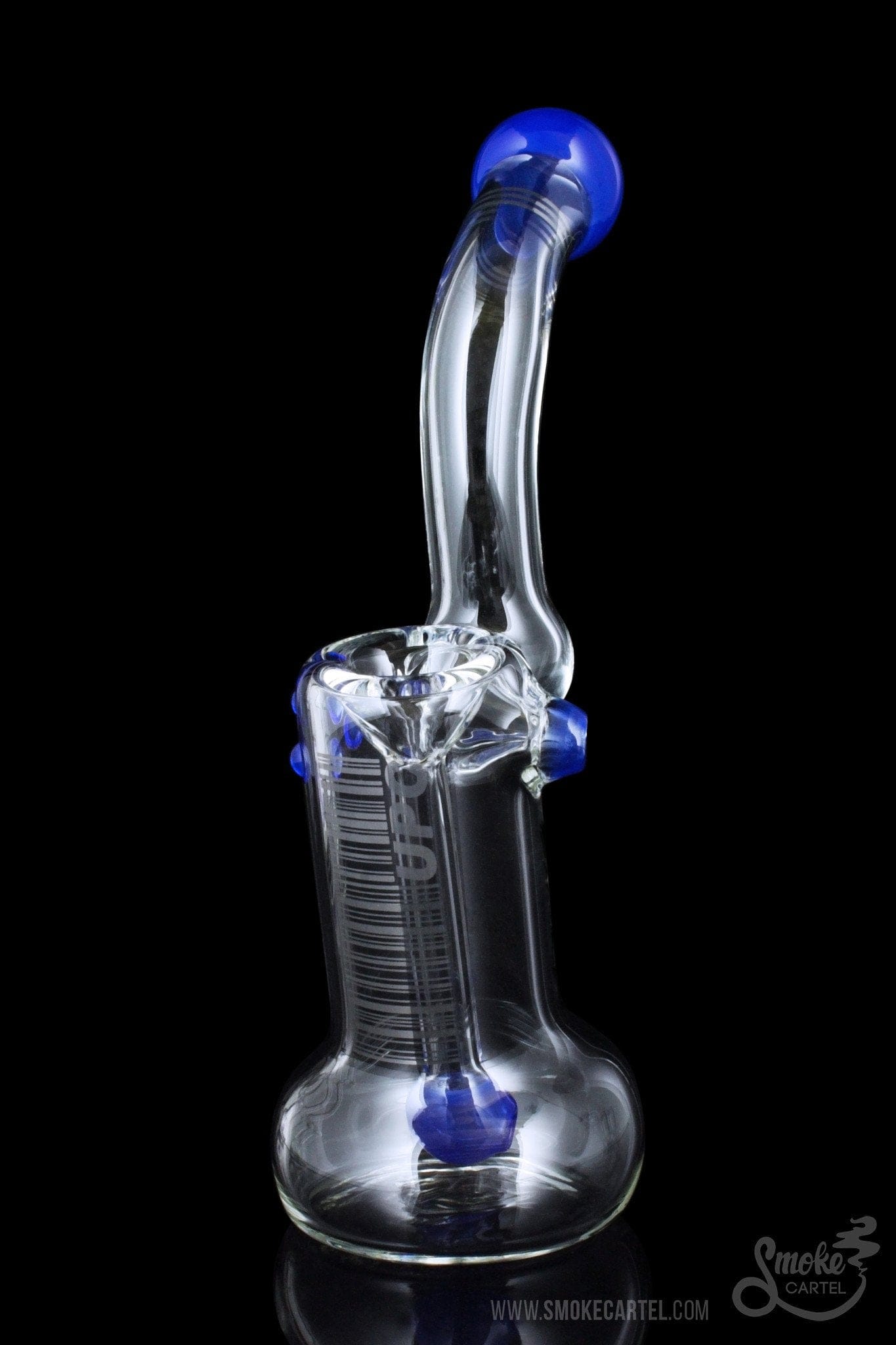 UPC ""Laylo"" Standing Bubbler with Color Accents