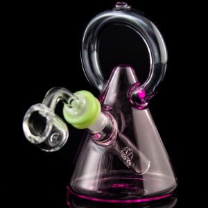 The ""Halo Rig"" Mini Beaker Dab Rig