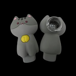 Cloud 8 Silicone Cat Hand Pipe