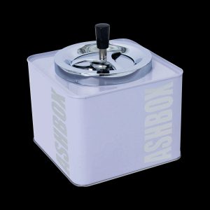 Fujima Ashbox Metal Spinning Ashtray