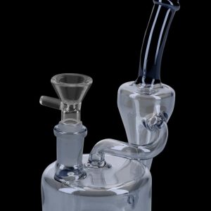 Electro Plated Puck Recycler Bong