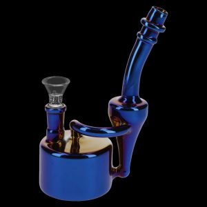 Electro Plated Puck Recycler Bong