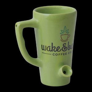 Roast & Toast Smokable Wake & Bake Ceramic Mug Pipe