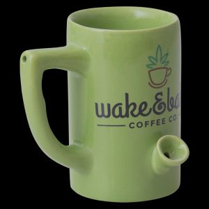 Roast & Toast Smokable Wake & Bake Ceramic Mug Pipe