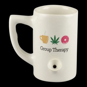 Roast & Toast Smokable Wake & Bake Ceramic Mug Pipe