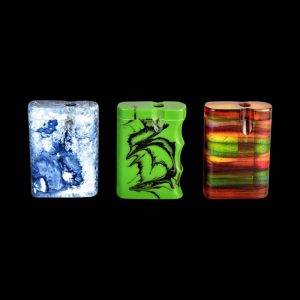 Colorful Acrylic Dugouts - Bulk 12 Pack