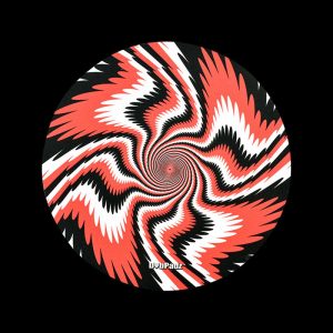 DabPadz Fabric Top Rubber Dab Mat - Swirl Motion