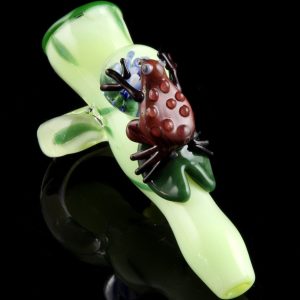 Empire Glassworks ""Fred the Frog"" Chillum