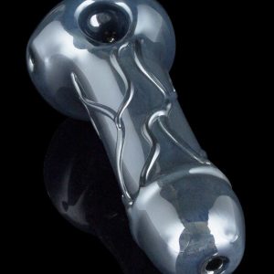 Empire Glassworks ""Penis Pipe"" Worked Spoon