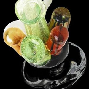 Empire Glassworks Puffco Peak ""Coral Reef"" Carb Cap