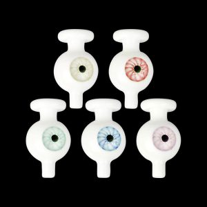 Eye Witness Glass Ball Carb Cap - 5 Pack