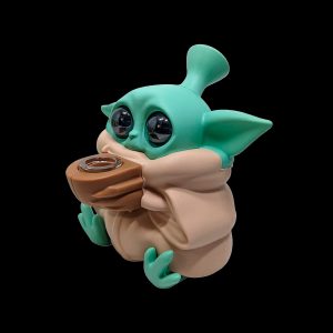 Sitting Yung Yoder Silicone Bubbler