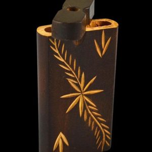 Floral Pattern Engraved Smoke Stopper