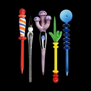 Funky Glass Dabbers - 15 Pack