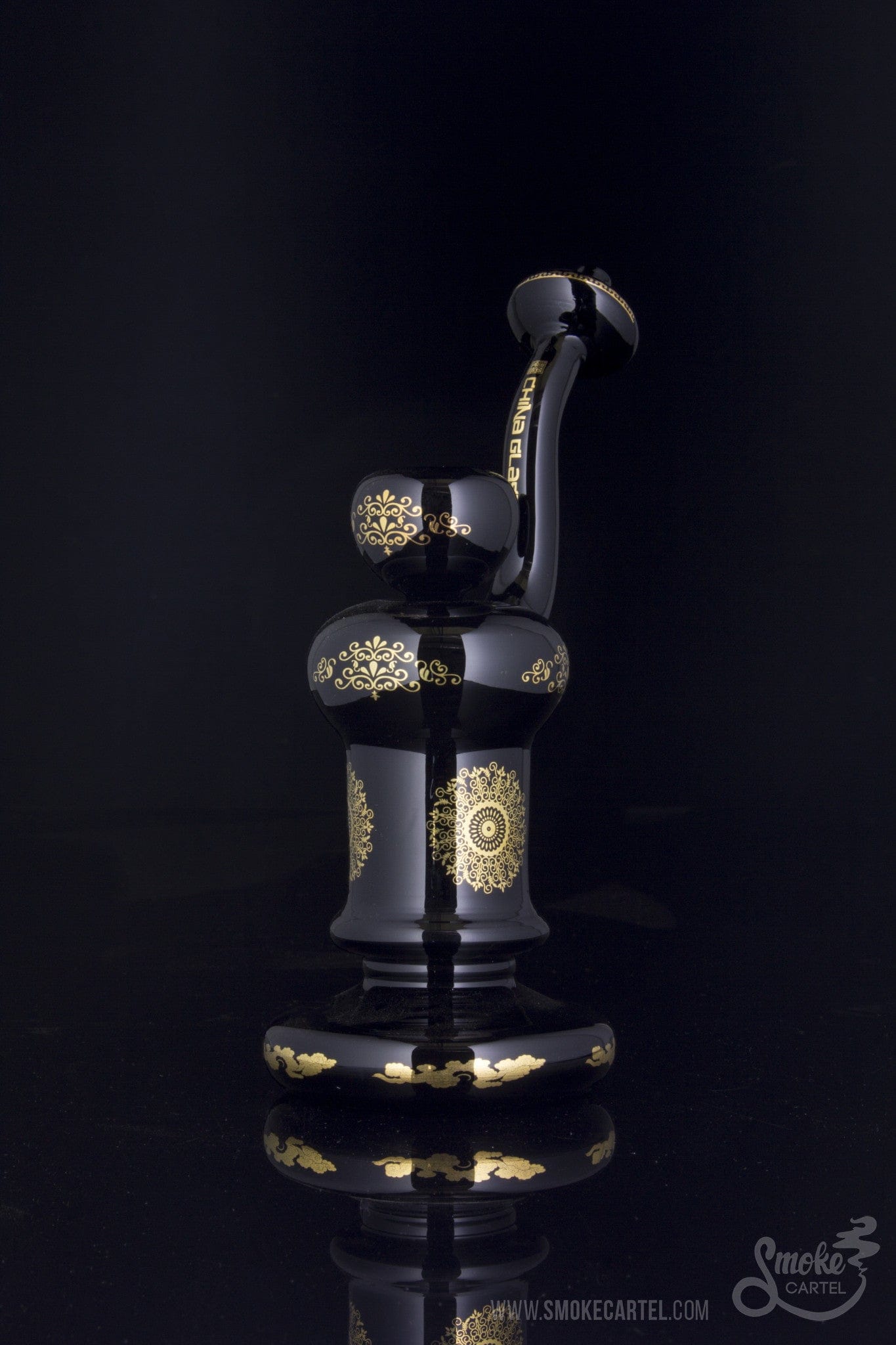 The China Glass ""Genghis"" Standing Bubbler