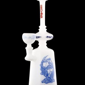 The China Glass ""Sui"" Dynasty Vase Water Pipe