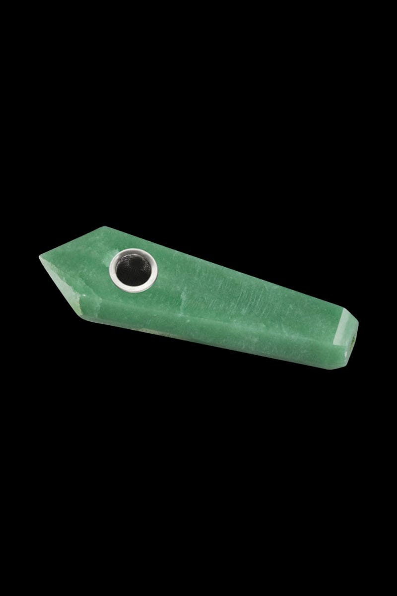 Gemstone Hand Pipe Green 20Aventurine 1 12af3ec3 a7b1 4c0a 8764 2a2995c2f690 1