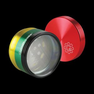 Pulsar 2.5"" Clear Bottom 4-Piece Grinder
