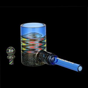 Pulsar Funky Fireflies Hand Pipe for Puffco Proxy with Carb Cap