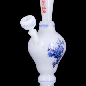 Ornate China Vase Glass Bong - Cao Cao Dynasty