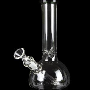 Round Base Water Pipe with Colored Accents