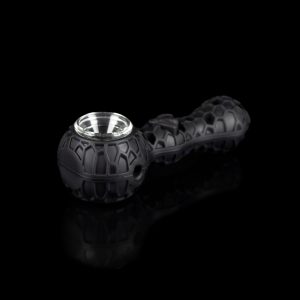 Cloud 8 Silicone Beehive Hand Pipe with Built-In Storage and Poker
