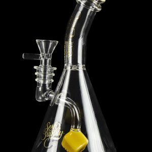 Sesh Supply ""Hecate"" Cube Perc Beaker Bong