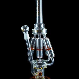 Tsunami Sprinkler Perc Quad Honeycomb Chamber 21"" Water Pipe