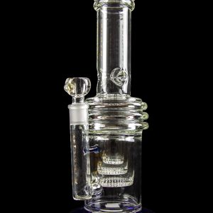 Tsunami Large Triple Inverted Honeycomb Perc Big Bong