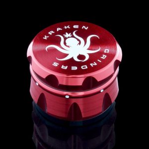 Kraken Grinders - 2.5"" 4-Piece Diamond Ridge Grinder