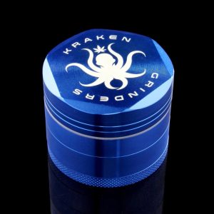 Kraken Grinders - 2.5"" Hex Ridge 4-Piece Grinder with Pollen Screen