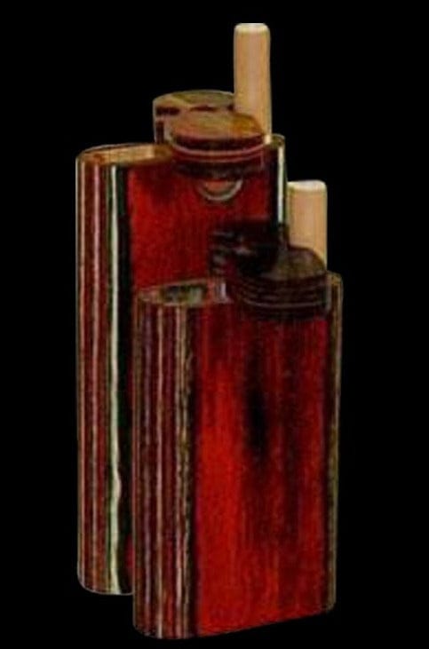 Large Multi-Colored Wood Dugout