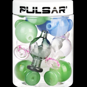 Pulsar Bubble Carb Caps - 12 Pack