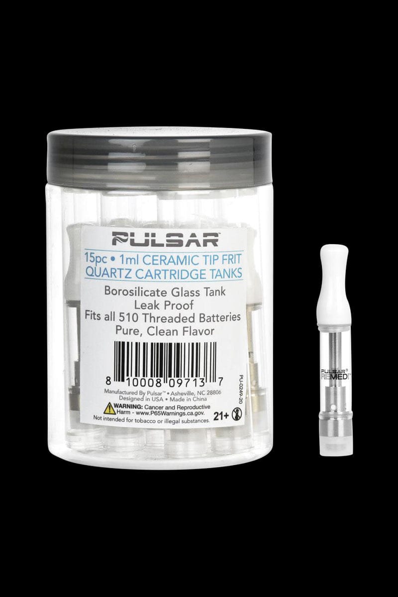 Pulsar Ceramic Tip Quartz Frit Cartridge Tanks 1mL A 1 992de524 d7cc 49d0 b5e7 71e42ea46bc5 1