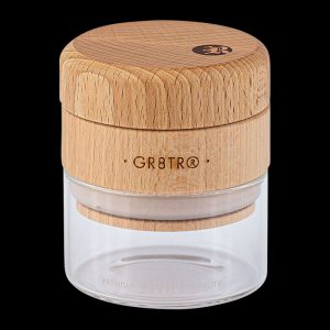 Kannastor Wood GR8TR Grinder with Jar Body