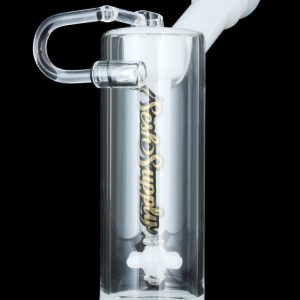 Sesh Supply ""Hephaestus"" Quartz Swing Bucket Bubbler with Propeller Perc