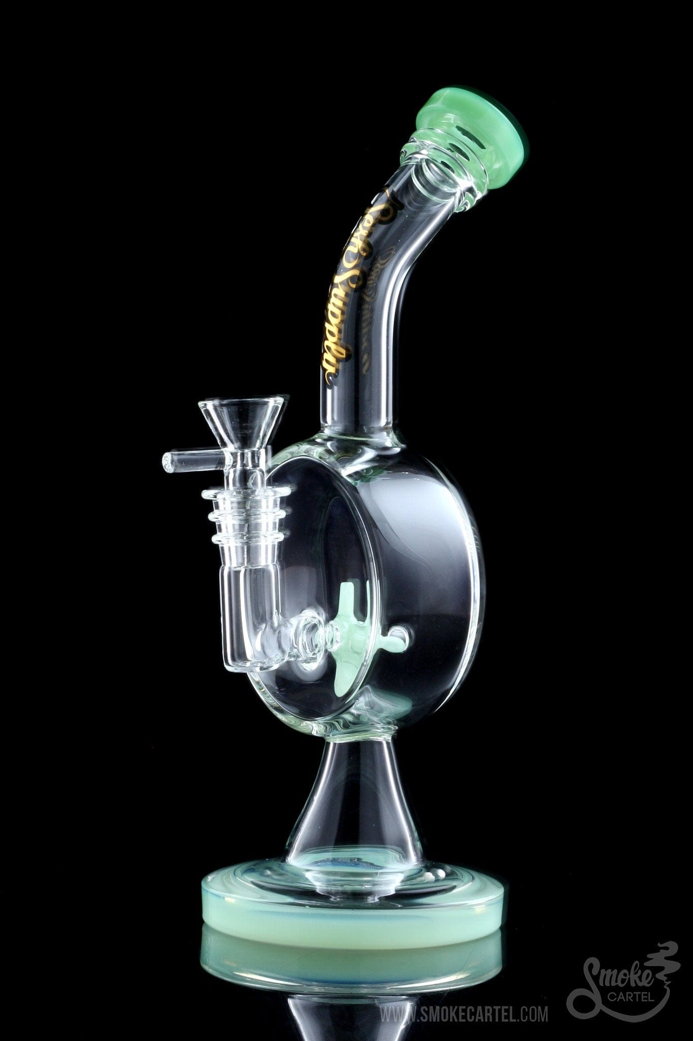 Sesh Supply ""Hypnos"" Puck Water Pipe With Vertical Propeller Perc