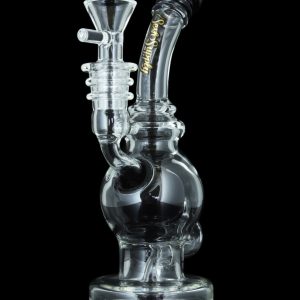 Sesh Supply ""Nyx"" Pass-through Inception Ball Mini Dab Rig