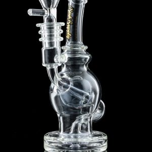 Sesh Supply ""Nyx"" Pass-through Inception Ball Mini Dab Rig