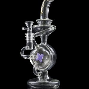 Sesh Supply ""Prometheus"" Spinning Windmill Perc Hemisphere Recycler Bong