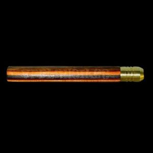 Wood Tobacco Taster with Metal Tip