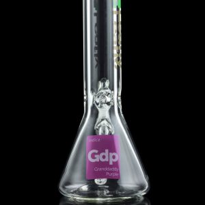 Leafly Strain Tile Beaker Bong - (OG Kush / Maui Wowie / Granddaddy Purp)