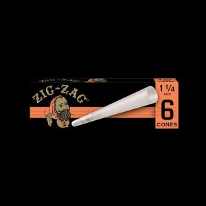 Zig Zag 1 1/4 Pre-rolled Cones - Bulk 24 Pack