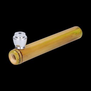 Bamboo Steamroller Pipe with Capped Bowl