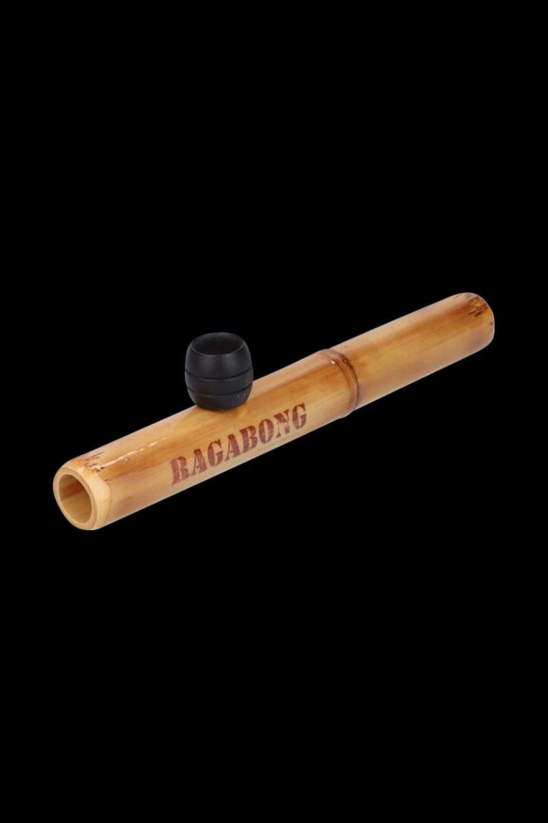 Ragabong Bamboo Steamroller Pipe with Wooden Bowl