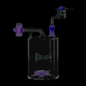 Evolution Money Jar Dab Rig with Banger and Carb Cap
