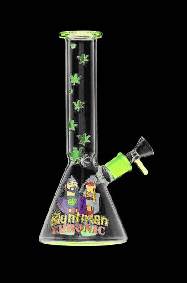 Jay and Silent Bob ""Bluntman & Chronic"" Ice Catch Beaker Bong
