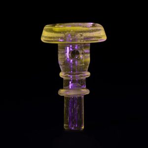 PuffCo Peak Pro 3D XL Chamber Glass Joystick Cap - Eclipse