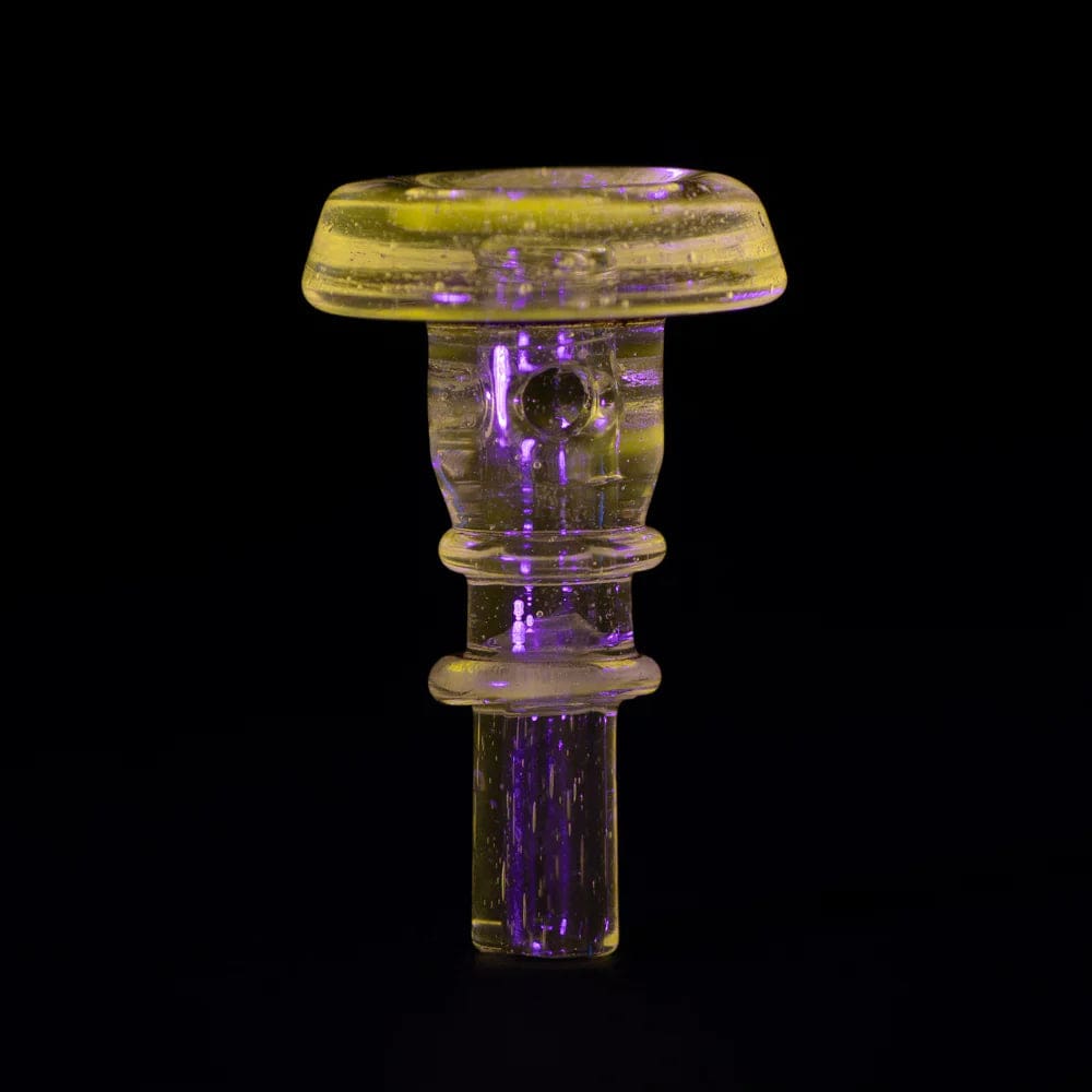 PuffCo Peak Pro 3D XL Chamber Glass Joystick Cap - Eclipse